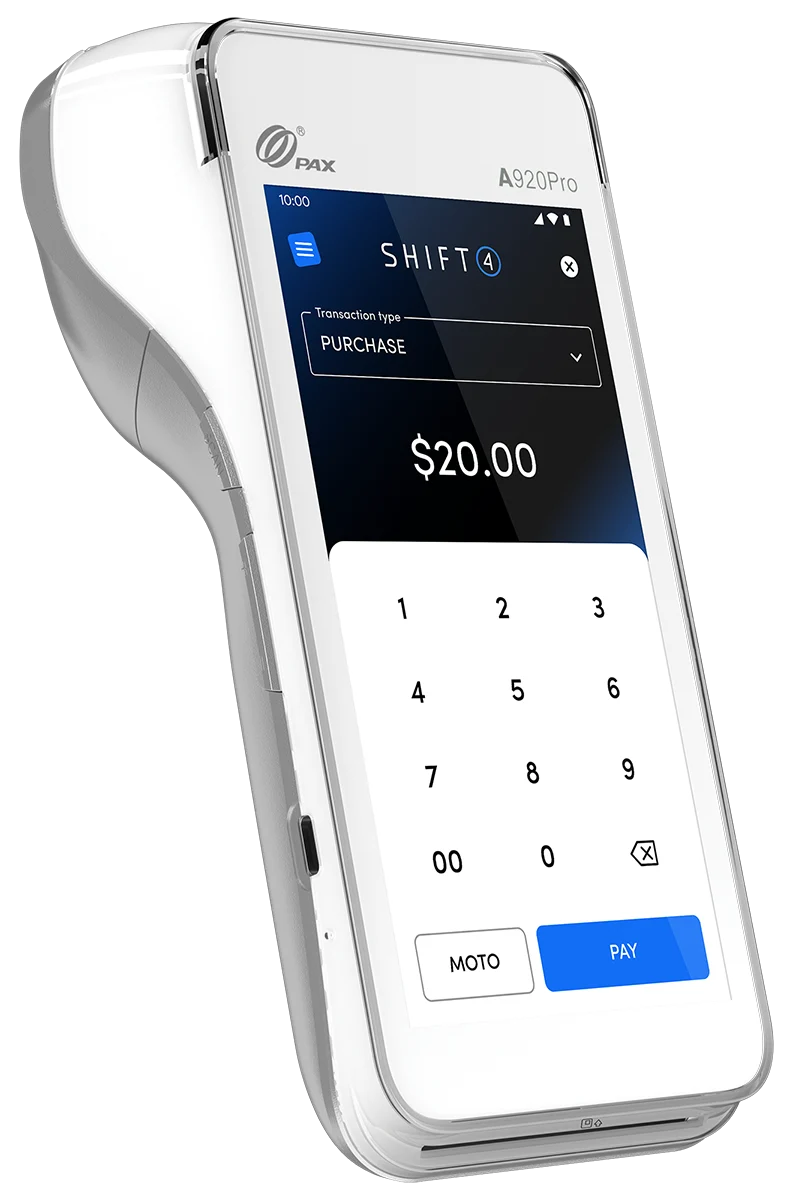 Smartpay Android Terminal angled to right